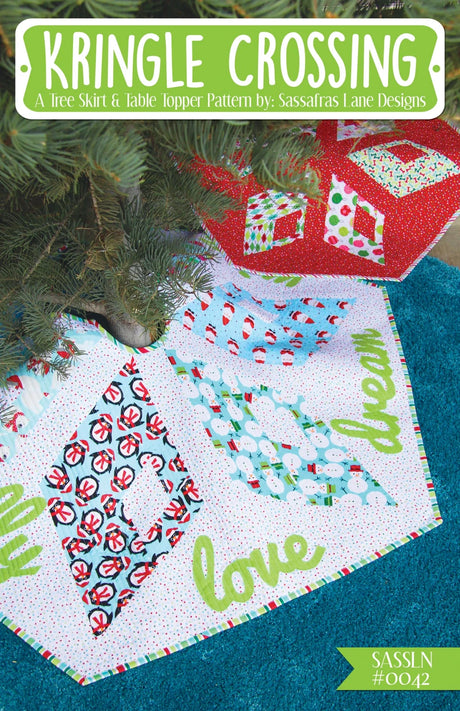 Kringle Crossing Quilt Pattern by Sassafras Lane Designs