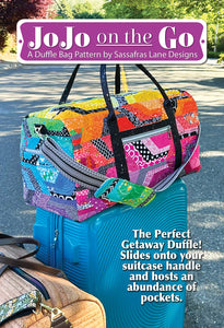 JoJo on the Go Duffle Bag Pattern by Sassafras Lane Designs