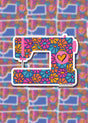 Daisy Sewing Machine Stickers by Sassafras Lane Designs