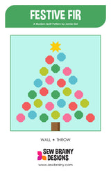 Festive Fir Quilt Pattern by Sew Brainy