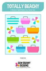 Totally Beachy Quilt Pattern by Sew Brainy