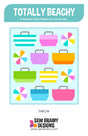 Totally Beachy Quilt Pattern by Sew Brainy
