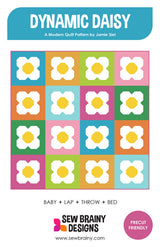 Dynamic Daisy Quilt Pattern by Sew Brainy