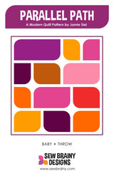 Parallel Path Quilt Pattern by Sew Brainy