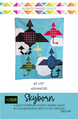Skyborn Quilt Pattern by Slightly Biased Quilts