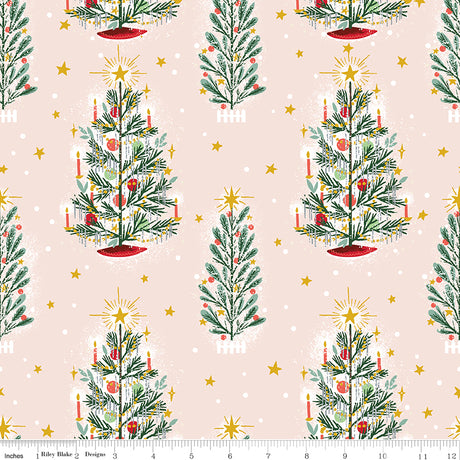 Carol Honour Christmas Ballerina Sparkle Quilt Fabric - Riley Blake Designs - Jill Howarth