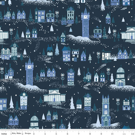 Carol London Twilight Sparkle Quilt Fabric - Riley Blake Designs - Jill Howarth