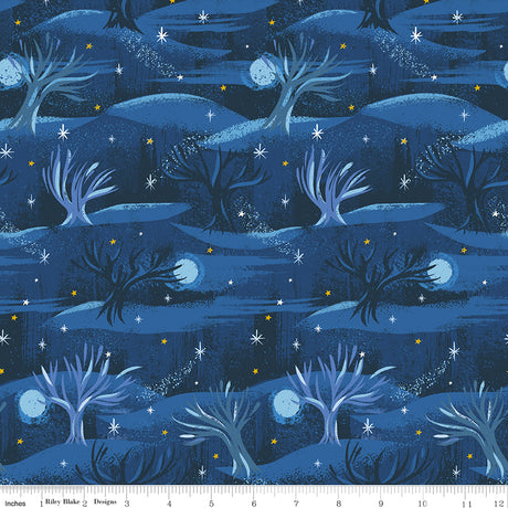 Carol The End Twilight Sparkle Quilt Fabric - Riley Blake Designs - Jill Howarth