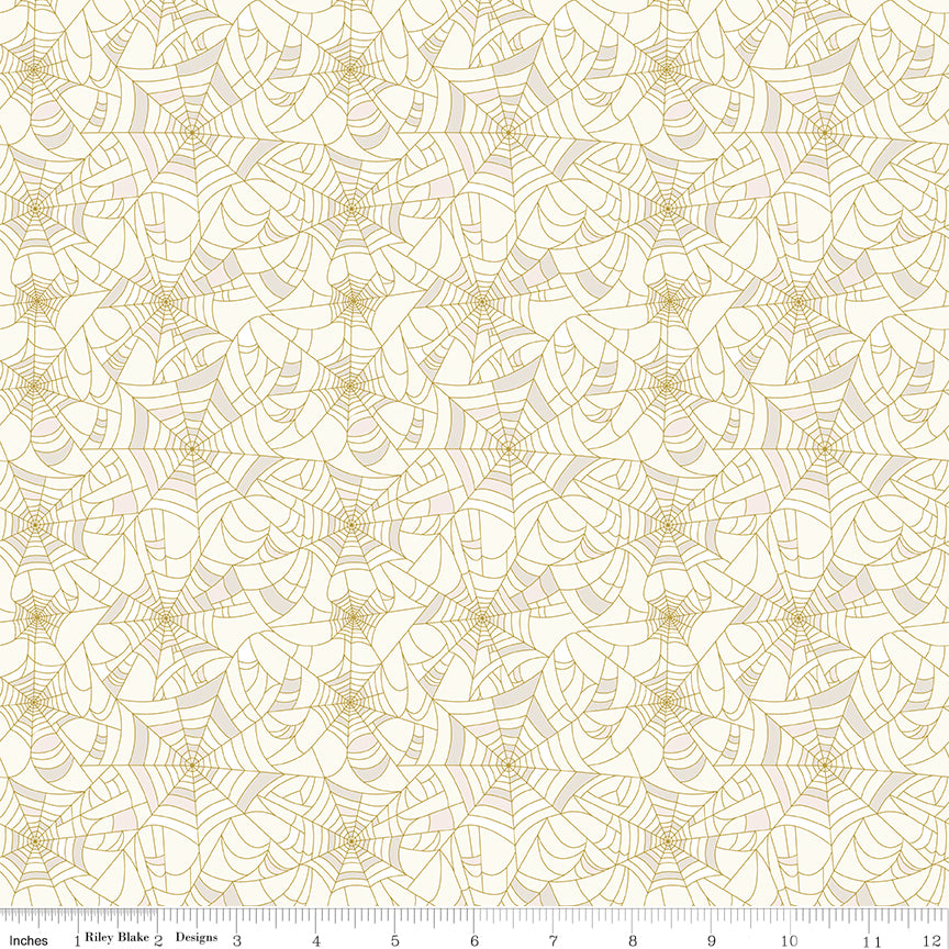 Cobweb Cottage Cobwebs Cloud Sparkle Quilt Fabric by Cobweb Cottage — Melissa Mortenson
