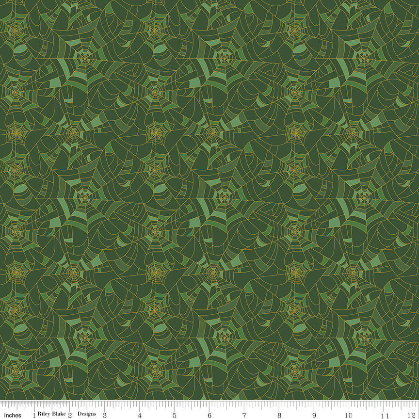 Cobweb Cottage Cobwebs Pickle Sparkle Quilt Fabric by Cobweb Cottage — Melissa Mortenson