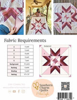 Back of the Carolina Mingle Quilt Pattern by Southern Charm Quilts