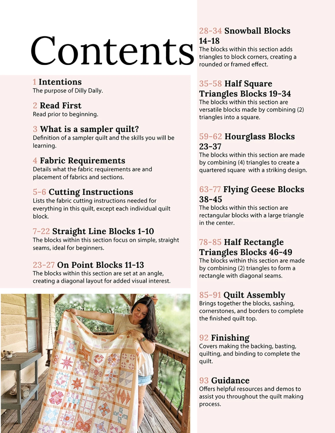 Dilly Dally Quilt Book by Southern Charm Quilts