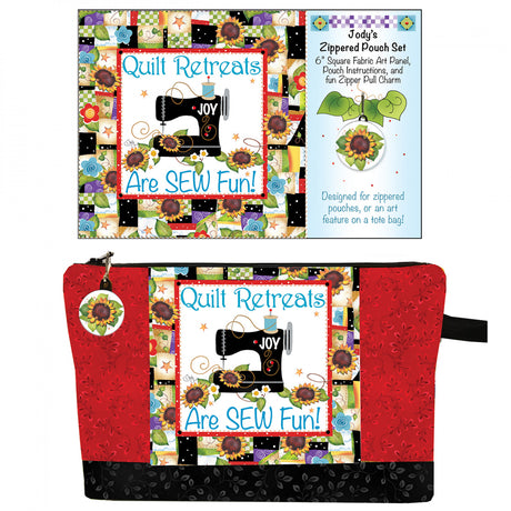 Quilt Ret Sew Fun Pouch Setb by Jody Houghton Designs