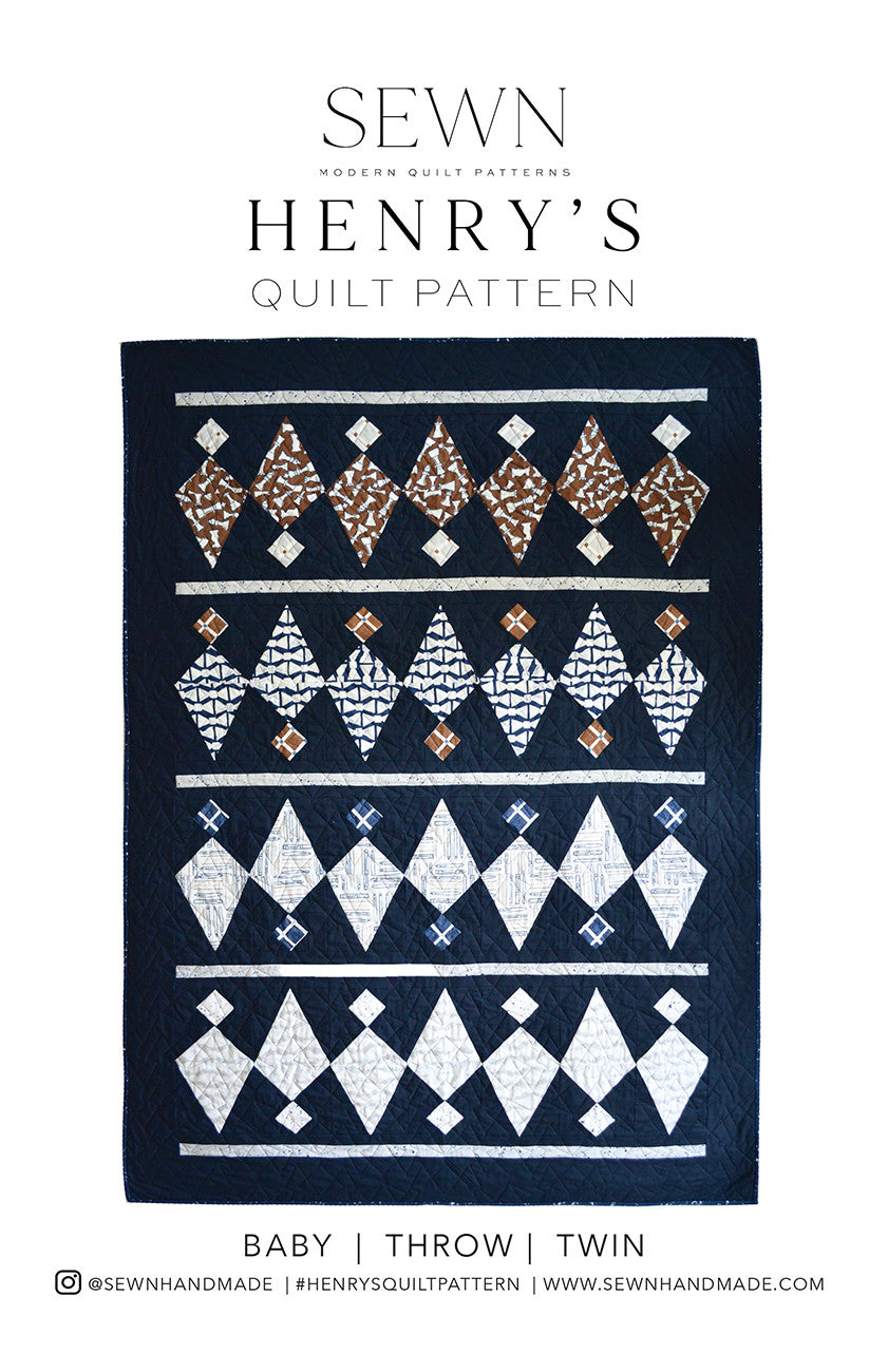 Henry's Quilt Pattern by Sewn