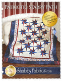 Patriotic Starry Path Quilt Pattern