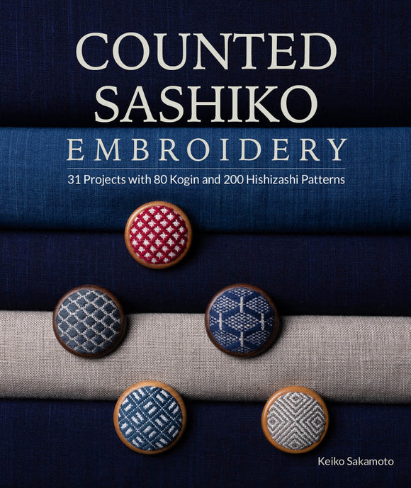 Counted Sashiko Embroidery Book