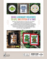 Back of the Monsters and Mayhem in Cross-Stitch by Schiffer Publishing