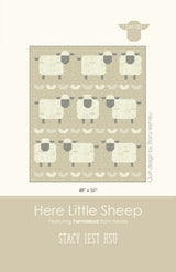 Here Little Sheep Quilt Pattern by Stacy Iest Hsu