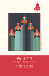 Blast Off Quilt Pattern by Stacy Iest Hsu
