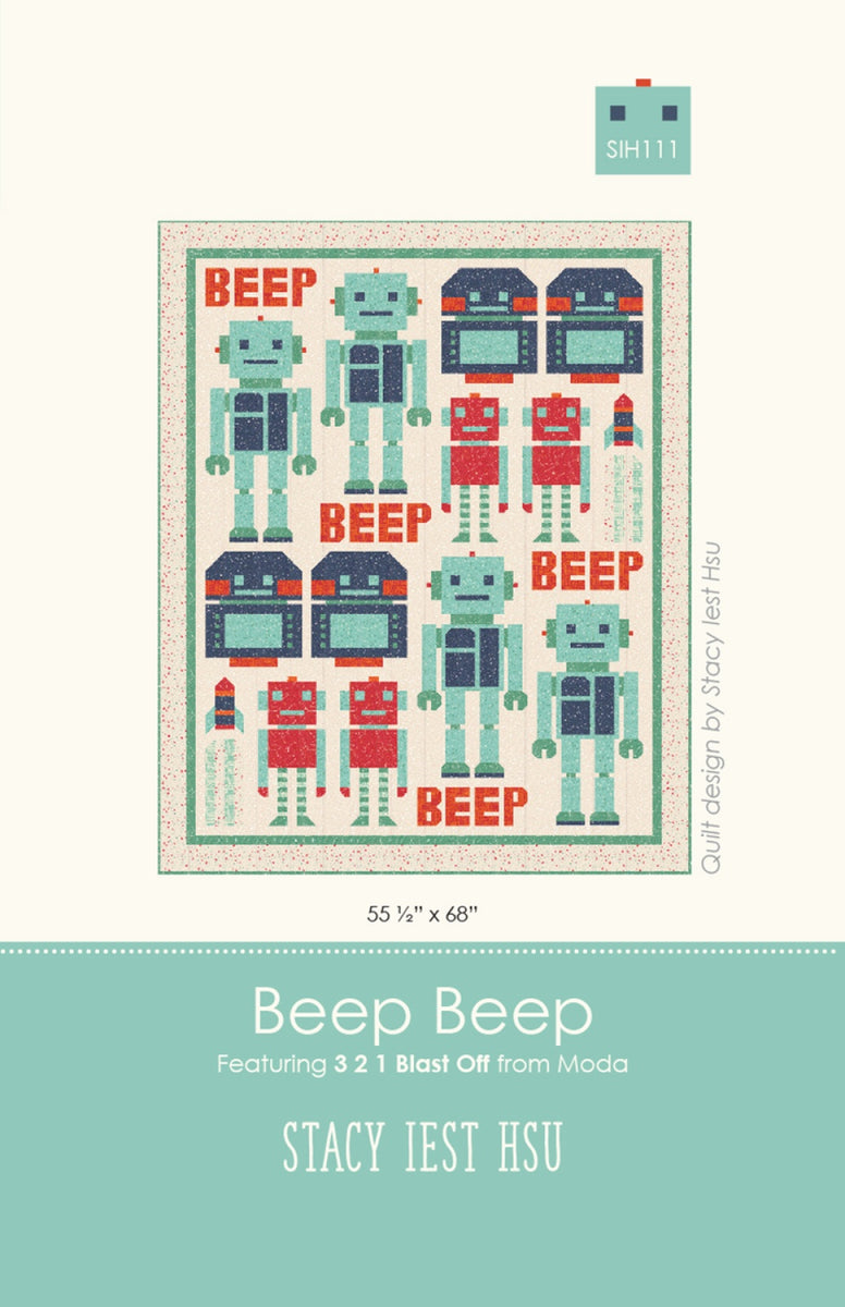 Beep Pattern Beep Beep Quilt Pattern – Quilting Books Patterns and Notions
