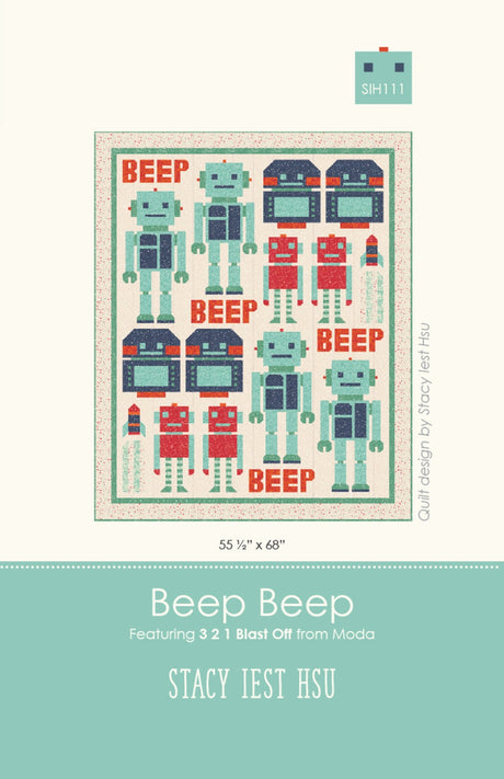Beep Beep Quilt Pattern by Stacy Iest Hsu
