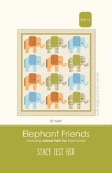 Elephant Friends Quilt Pattern by Stacy Iest Hsu