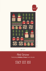 First Snow Quilt Pattern by Stacy Iest Hsu