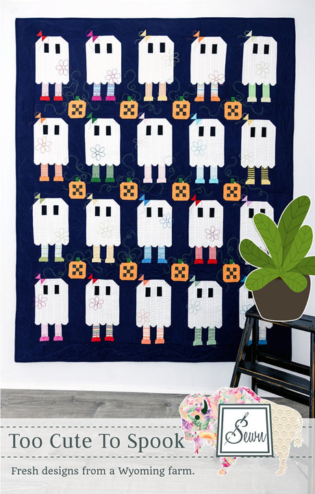 Too Cute To Spook Quilt Pattern by Sewn Wyoming