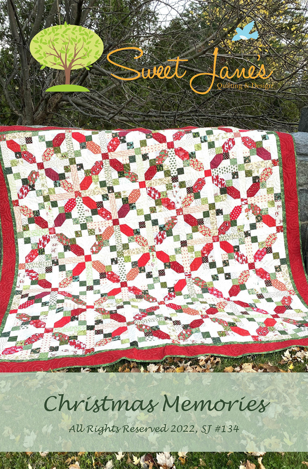 Christmas Memories Quilt Pattern by Sweet Janes Quilting and Design