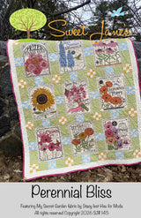 Perennial Bliss Quilt Pattern by Sweet Jane's Quilting & Design