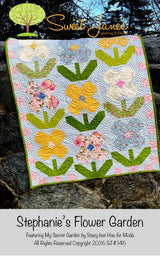 Stephanie's Flower Garder Quilt Pattern by Sweet Jane's Quilting & Design