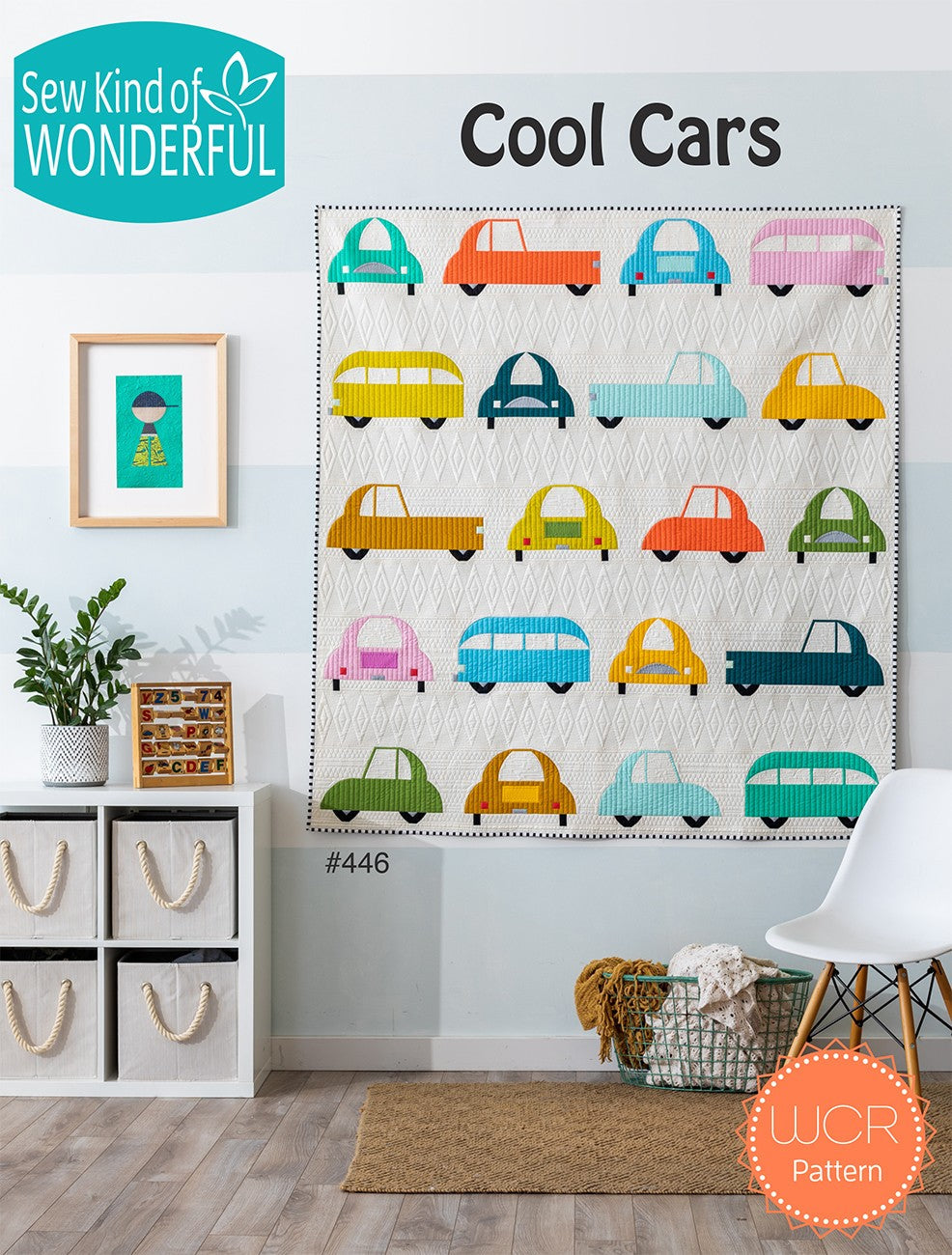 Cool Cars Quilt Pattern by Sew Kind of Wonderful