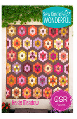 Hexie Meadow Pattern Quilt Pattern by Sew Kind of Wonderful