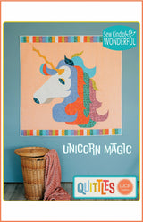 Quittles Unicorn Magic Quilt Quilt Pattern by Sew Kind of Wonderful