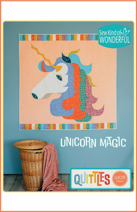 Quittles Unicorn Magic Quilt Quilt Pattern by Sew Kind of Wonderful
