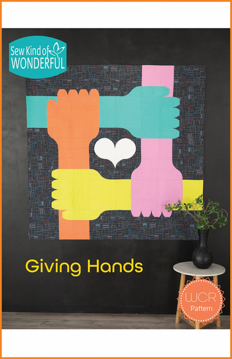 Giving Hands Pattern Quilt Pattern by Sew Kind of Wonderful