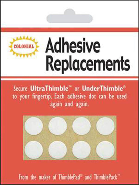 Underthimble Adhesive 8/package by Colonial Needle Co