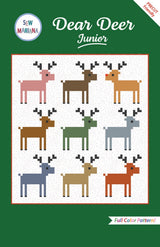 Dear Deer JUNIOR Quilt Pattern by Sew Mariana