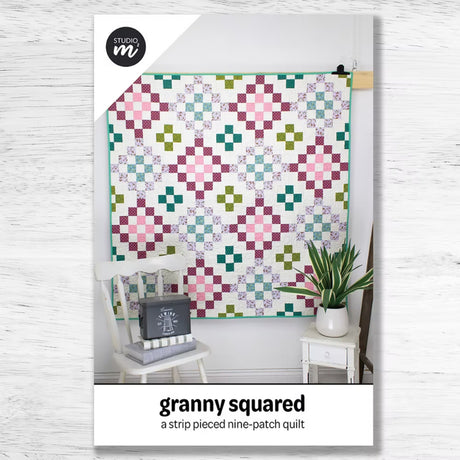 Granny Squared Quilt Pattern by Studio M Squared