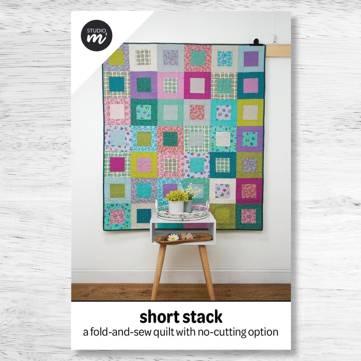 Short Stack Quilt Quilt Pattern by Studio M Squared