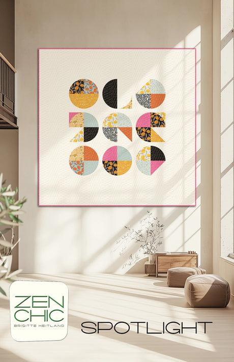 Spotlight Quilt Pattern by Zen Chic