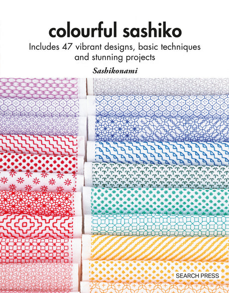 Colourful Sashiko by Search Press USA