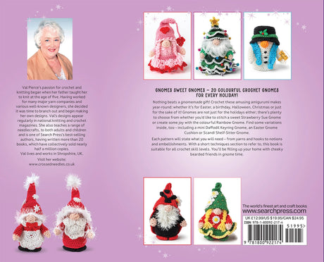 Back of the Gnomes to Crochet by Search Press USA