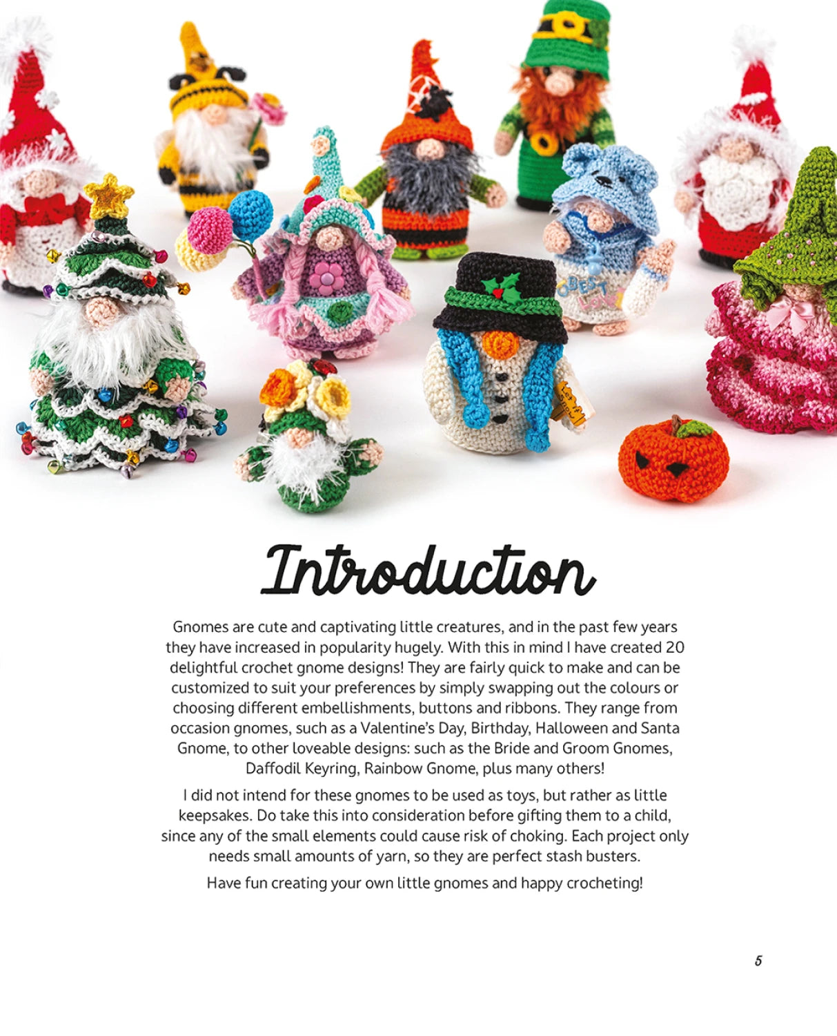 Gnomes to Crochet by Search Press USA