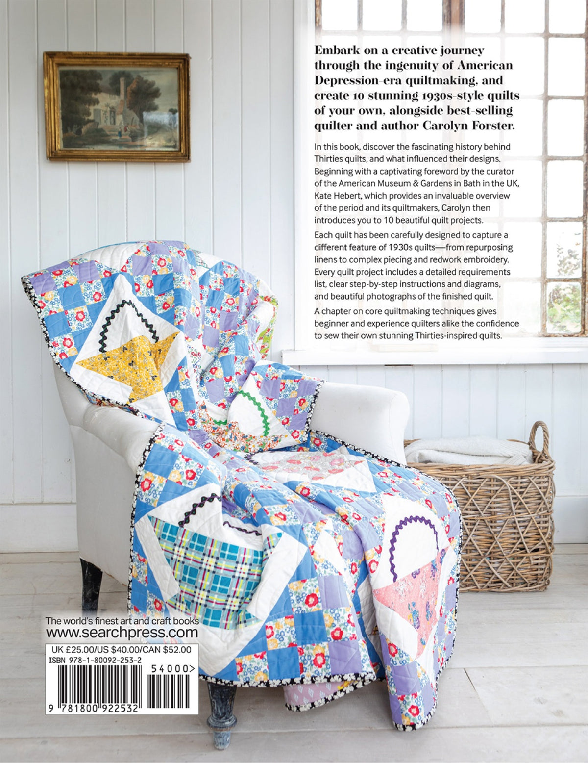 Back of the 1930S Quilts by Search Press USA