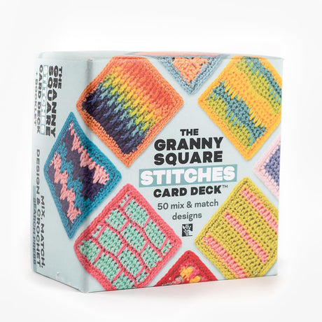 Granny Square Stitches Card Deck by Search Press USA