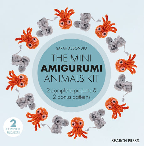 Mini Amigurumi Animals Kit  by Search Press USA