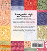 Back of the A-Z of Crochet Quilt Pattern by Search Press USA