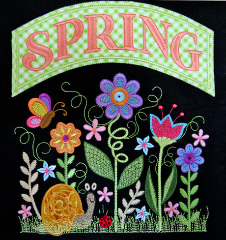 Outdoor Decor #1- Spring Downloadable Pattern by Janine Babich Designs