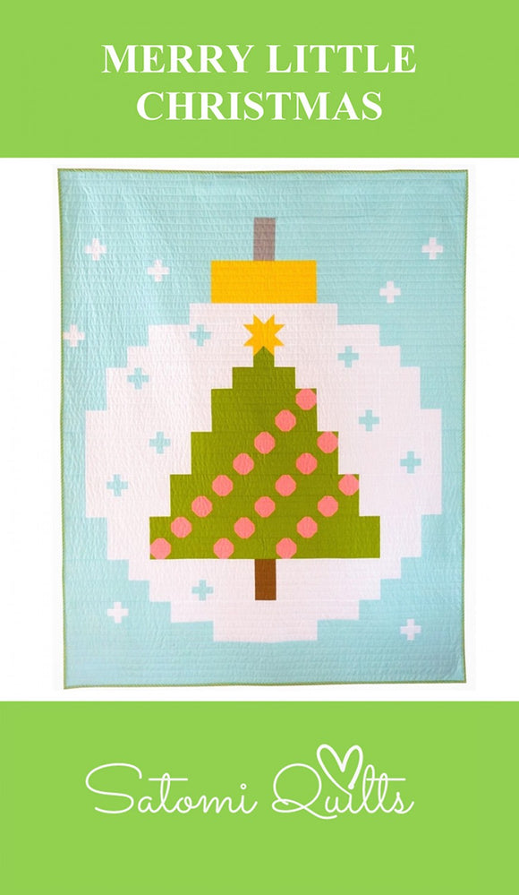 Merry Little Christmas Quilt Pattern by Satomi Quilts LLC